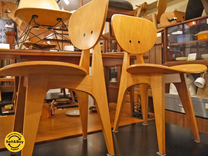 イデー IDEE 長大作 ダイニングチェア ナチュラル DINING CHAIR Natural ブナ材 タモ材 ～モノづくりを教えてくれる、日本モダンの名作～ 【 買取と販売とレンタルのお店 】