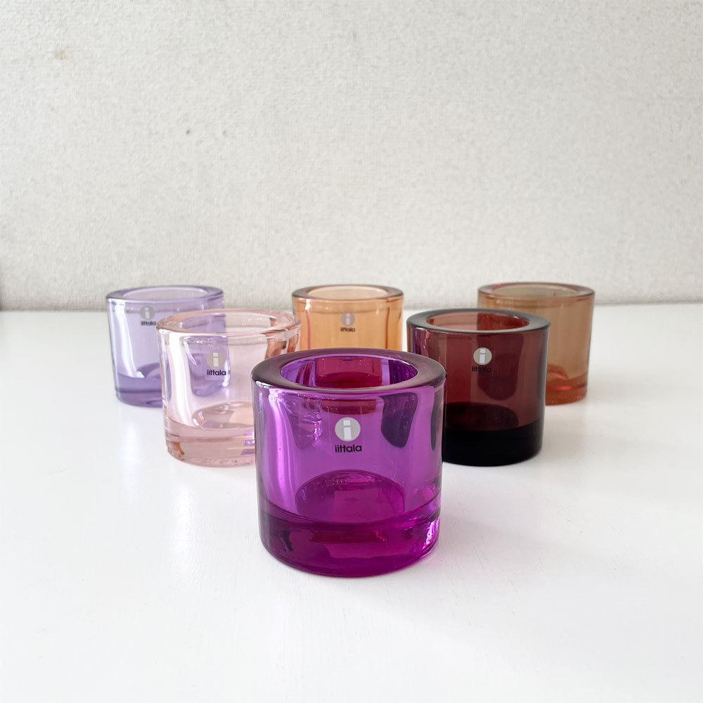 【経堂店】イッタラ iittala マリメッコ marimekko キビ kivi キャンドルホルダー 60mm 箱付 ヘイッキ・オルヴォラ フィンランド 廃番カラー 計6点 買取させていただきました。