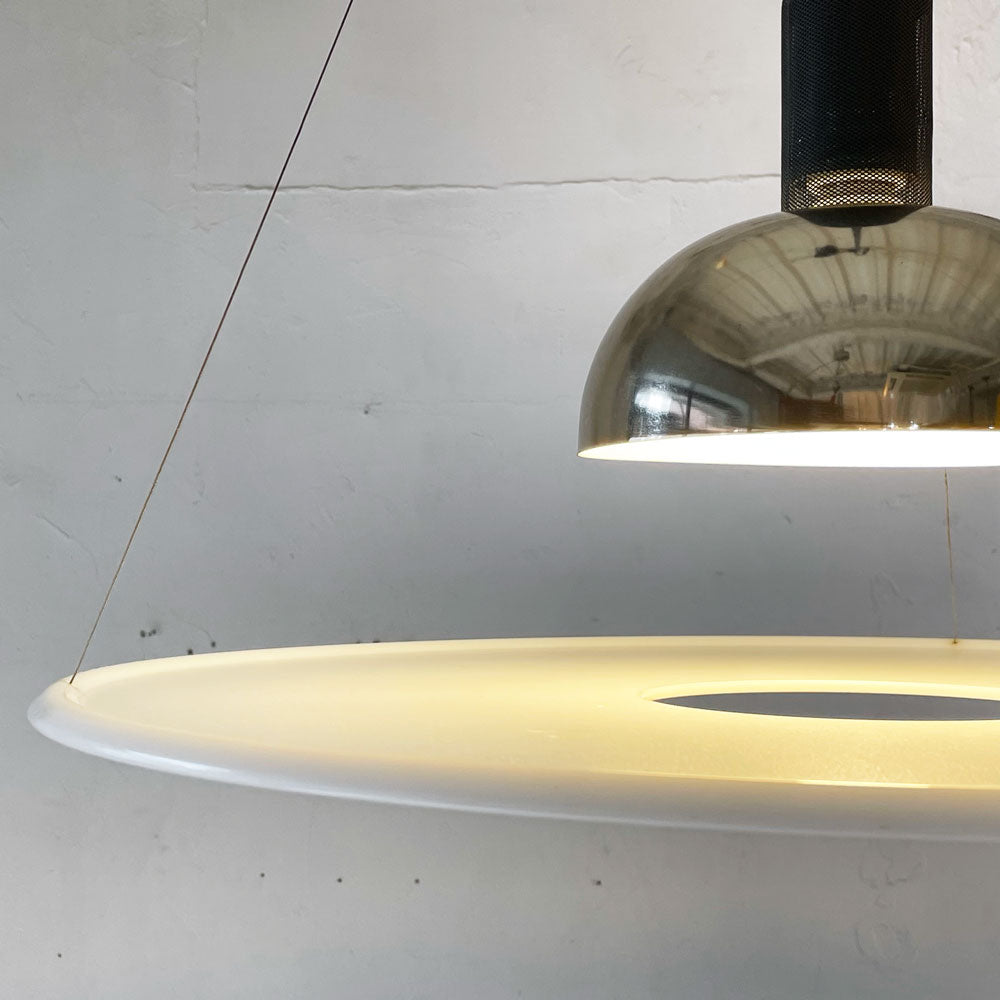 フロス FLOS フリスビー Frisbi ペンダントライト アッキーレ・カスティリオーニ Achille Castiglioni イタリア モダン～光る円盤～
