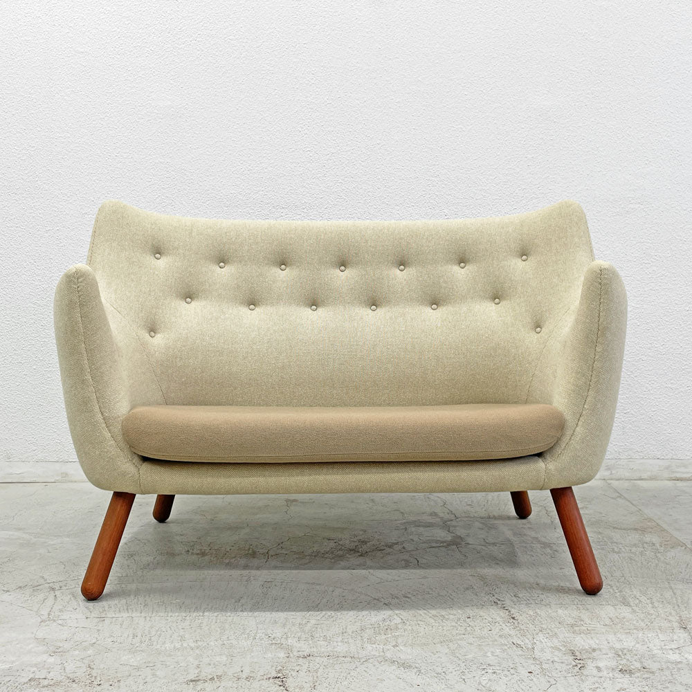 ワンコレクション Onecollection ハウス・オブ・フィンユール House of Finn Juhl ポエトソファ POET SOFA 2シーターソファ 北欧 デンマーク 参考価格約1,500,000円～芸術品ともいえる彫刻のようなソファ～