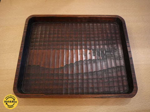 我谷盆写し 拭漆 佃眞吾 木工芸家　【買取と販売とレンタルのお店】