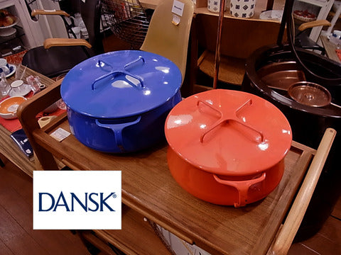 Vintage DANSK ヴィンテージ　ダンスク　ホーロー両手鍋　Ｌ＆ＬＬサイズ　特大サイズ入荷！！【買取＆販売】