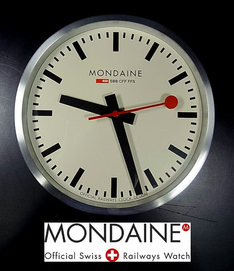 MONDAINE モンディーン Official Railways Wall Clock