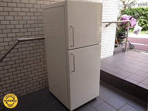 無印良品 MUJI 廃盤デザイン バーハンドル 冷蔵庫 深澤 直人 137ℓ M-R14C 2ドア ～ オシャレ度アップ 間違いなし【買取＆販売＆レンタル】