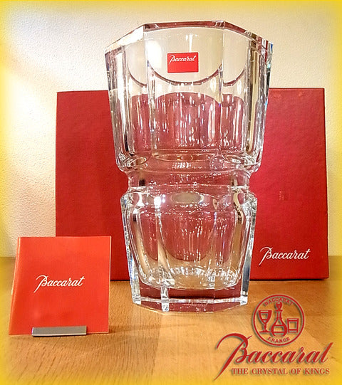 クリスマスプレゼントに如何？ Part1 キング・オブ・クリスタル Baccarat （ バカラ ） 最高峰 Edith （ エディス シリーズ ） 『 ベース ／ 花瓶 （L） 』 ミントコンディション 入荷！