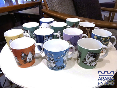 大変お待たせしました！　入手困難！最古のムーミンマグを含む、ARABIA 希少廃番