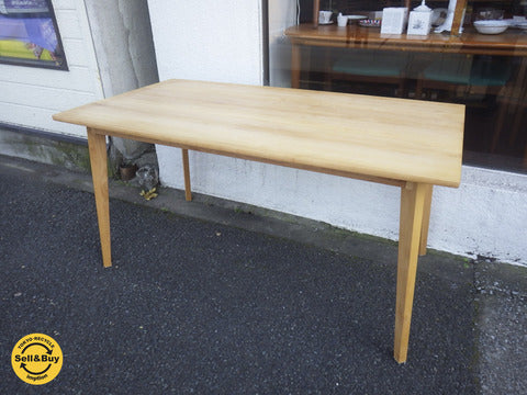 モモナチュラル Momo Natural VIBO オーダー・ダイニングテーブル～自然と風合いを生かした、オーダー・サイズのダイニングテーブル。【買取と販売とレンタルのお店】