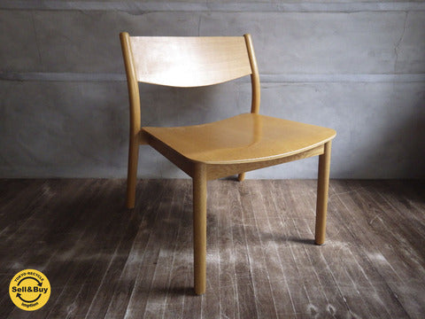 無印良品 / MUJI REAL FURNITURE リアルファニチャーシリーズ オーク材 ラウンジチェア ～ シンプルに潔く、確かな手ごたえを。 【買取と販売とレンタルのお店】