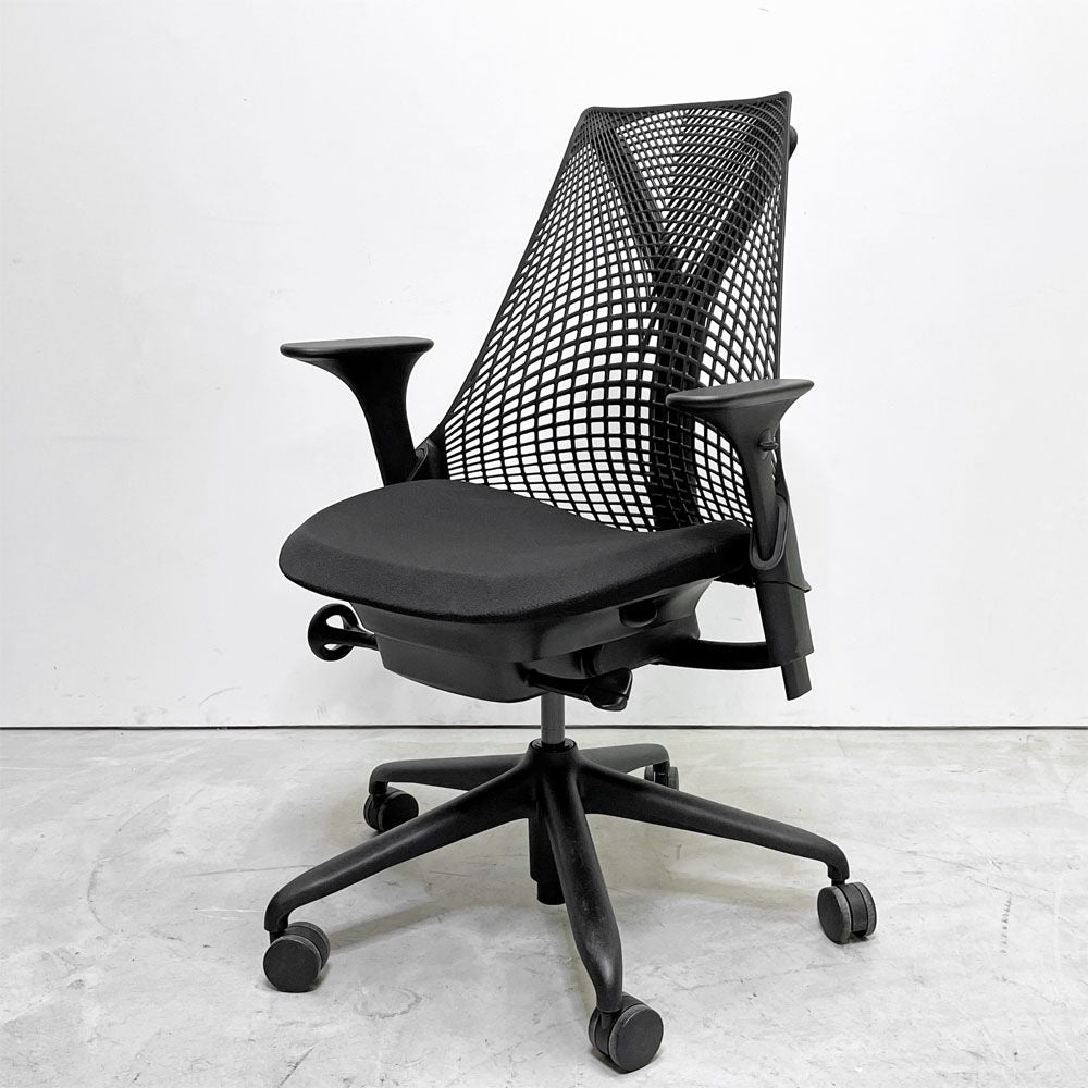 【祖師ヶ谷大蔵店】ハーマンミラー Herman Miller セイルチェア SAYL CHAIR デスクチェア オフィスチェア ミドルバック ブラック イヴ・ベアール 買取させていただきました。