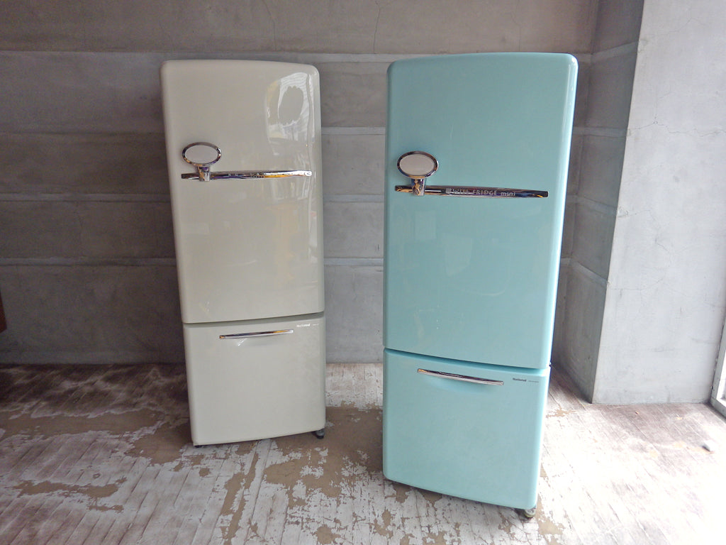 ナショナル National ウィル WiLL Fridge mini 冷蔵庫 ターコイズ カラー ＆ ホワイト ♪中古品 買い取りしました。