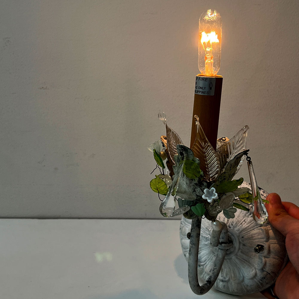 【祖師ヶ谷大蔵店】ドリアン・ウェブ Dorian Webb ムラノガラス Viaggio Murano ウォールブラケット ウォールランプ シャビーシック 要電気工事 計２点 買取させていただきました。