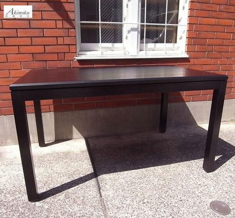 確かな技術力とモダンスタイル～秋田木工 オーク材 ダイニングテーブル IDC大塚 幅130㎝【買取＆販売＆レンタル】