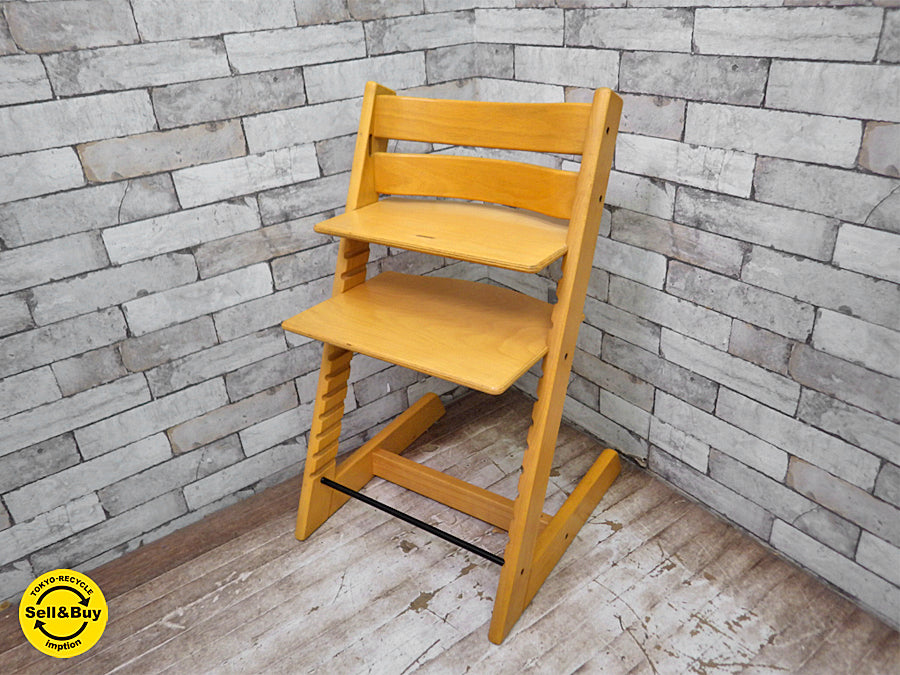 ストッケ STOKKE 　トリップトラップ TRIPP TRAPP ベビーチェア 旧型 チェリー   中古品 買い取りしました。祖師ヶ谷大蔵店 出張買取もお任せ下さい。