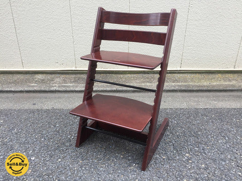 ストッケ STOKKE トリップトラップ TRIPP TRAPP チェア 新型 ブラウン ノルウェー ～ 色褪せることのないロングセラーアイテム！ 【買取と販売とレンタルのお店】