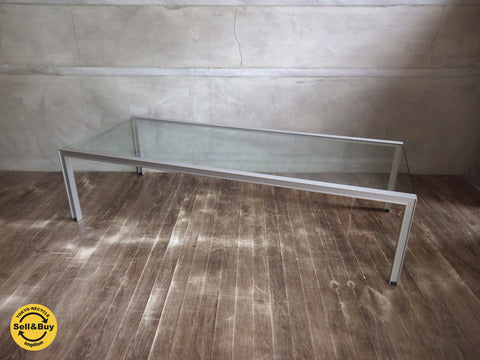 カッシーナ ixc セレクト ルームリビング コーヒーテーブル TEAM BY WILLIS～透明感・浮遊感の漂うシンプルモダンデザイン。　【買取と販売とレンタルのお店】