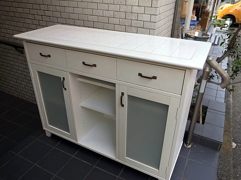 モモナチュラル Momo natural『LAND/ランド』キッチンカウンター キャビネット ～ 春からの気分を変えてくれるアイテム【買取と販売とレンタルのお店】