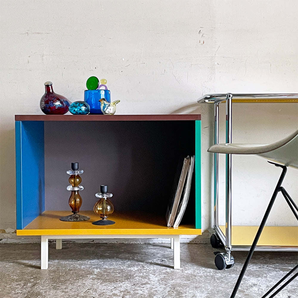 ヘイ HAY カラーキャビネット COLOUR CABINET FLOOR S マルチカラー H51cm ミュラー・ヴァン・セヴェレン Muller van Severen 北欧 デンマーク 定価¥176,000- ～ 使い勝手のいいアクセント ～