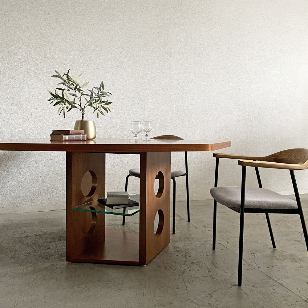 テクタ TECTA ダイニングテーブル M21 TABLE ウォールナット材 W175cm ドイツ バウハウス ACTUS取扱 定価￥732,600- ～ 集結のストーリーとともに ～