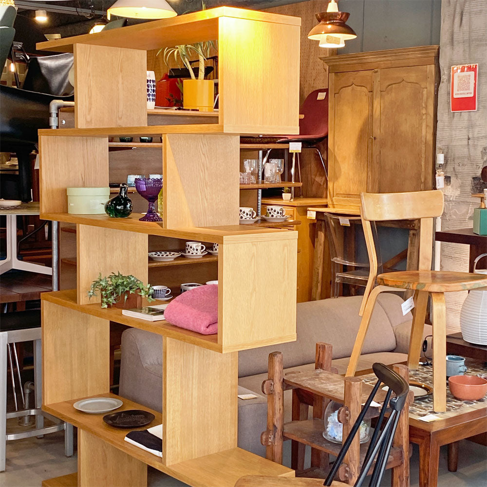 ザ・コンランショップ THE CONRAN SHOP バランスシェルヴィング オーク BALANCE SHELVING OAK オープンシェルフ ～ 豊かな暮らしの礎 ～