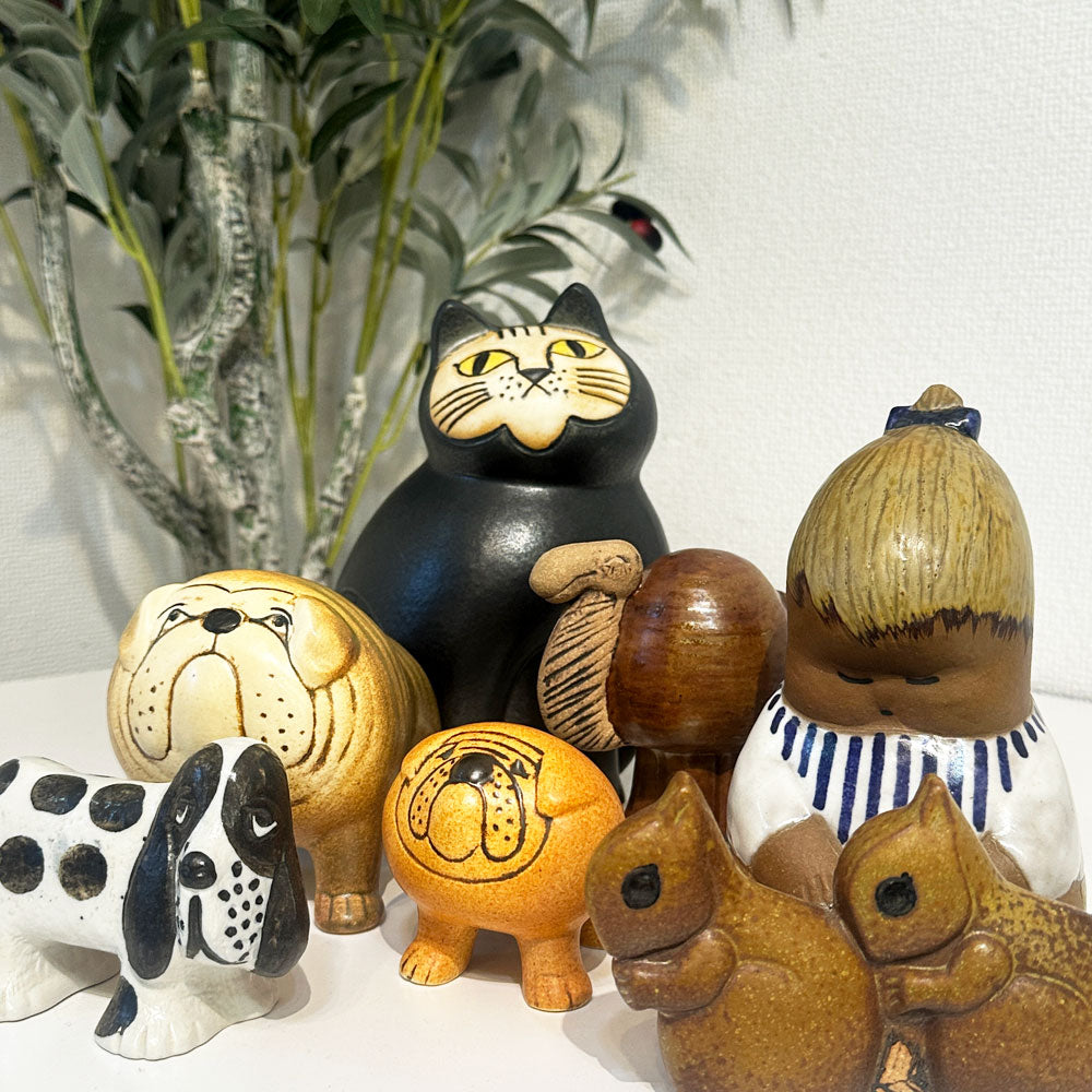 リサラーソンのビンテージアイテムたち  Lisa Larson vintage collection item ～そっと寄り添う、リサ・ラーソンの世界～