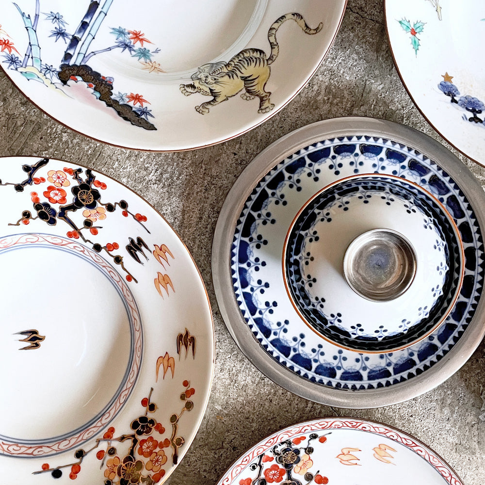 たなかふみえ Tanaka Fumie 染錦 有田焼 現代作家 ～現代の暮らしに微笑みをもたらす染錦～