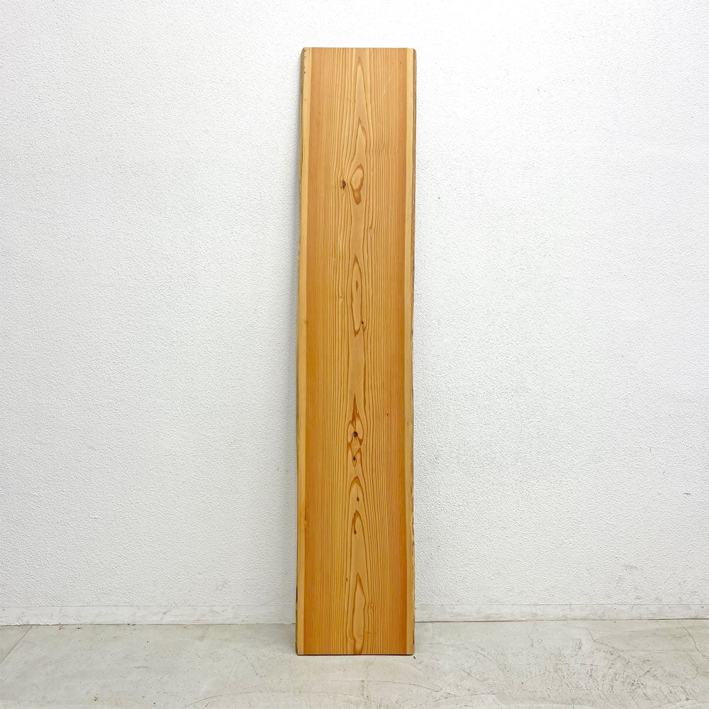 【登戸BASE店】無垢 一枚板 天板 カラマツ材 ダイニングテーブル ワークスペース ナチュラル DIY 北欧スタイル ヴィンテージテイスト 買取させていただきました。