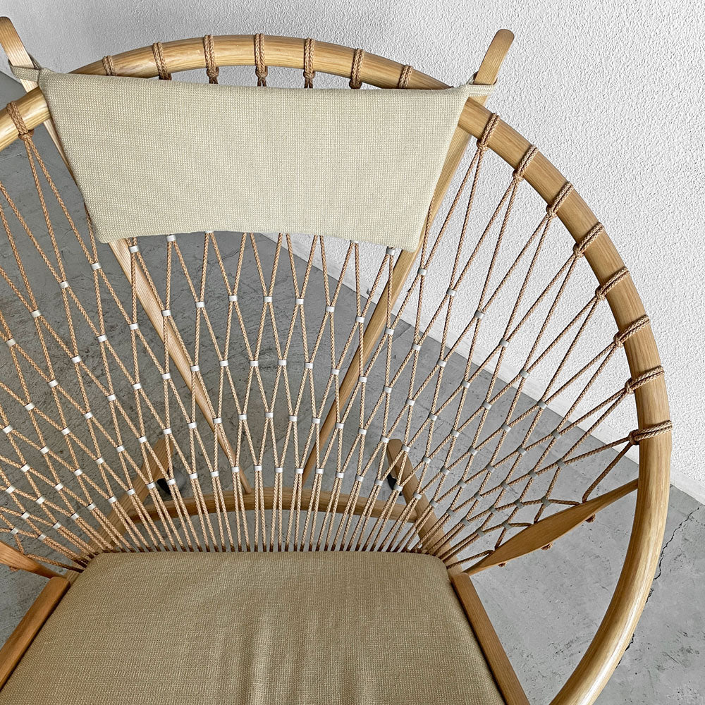 PPモブラー PP Mobler PP130 サークルチェア ラウンジチェア オーク材 キャスター付 ハンス・J・ウェグナー デンマーク 北欧家具 ～ 努力と情熱とあきらめない心 ～