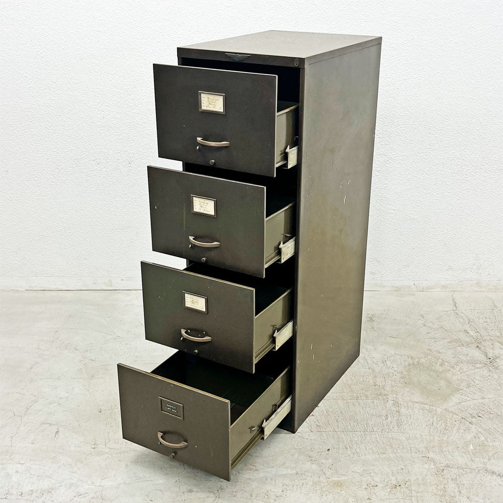 【登戸BASE店】クロガネ KUOROGANE ビンテージ メタルキャビネット ファイリングキャビネット インダストリアル 買取させていただきました。