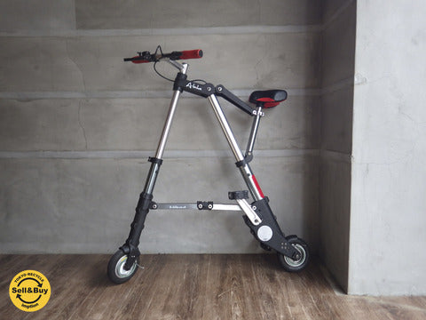 初代 A-bike ZB01 / UK 自転車 軽量 コンパクト 折りたたみ自転車 ～廃盤希少！世界最小・最軽量級折りたたみ自転車 ♪【買取と販売とレンタルのお店】