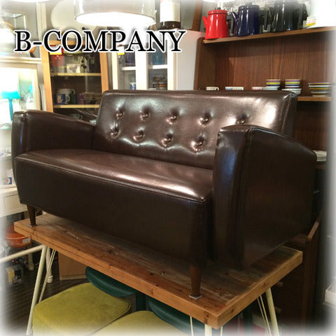 ◎経堂店 大人カジュアルにシックな空間を ～ B-COMPANY ビーカンパニー　ニューレザーシリーズ　2.5人掛けソファ ブラウン 【買取と販売とレンタルのお店】
