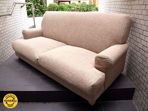 MOMO natural モモナチュラル Todd 3シーター ソファ カバーリング～ フッカフカのソファでまったり【買取と販売とレンタルのお店】