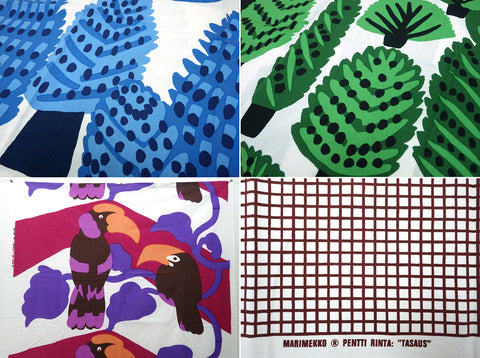 marimekko/マリメッコ　メトサンヴァキ・ピローケース & ビンテージファブリック2種 ～ 世界屈指の色合わせといえばココ！ Part3 　【買取＆販売＆レンタル】