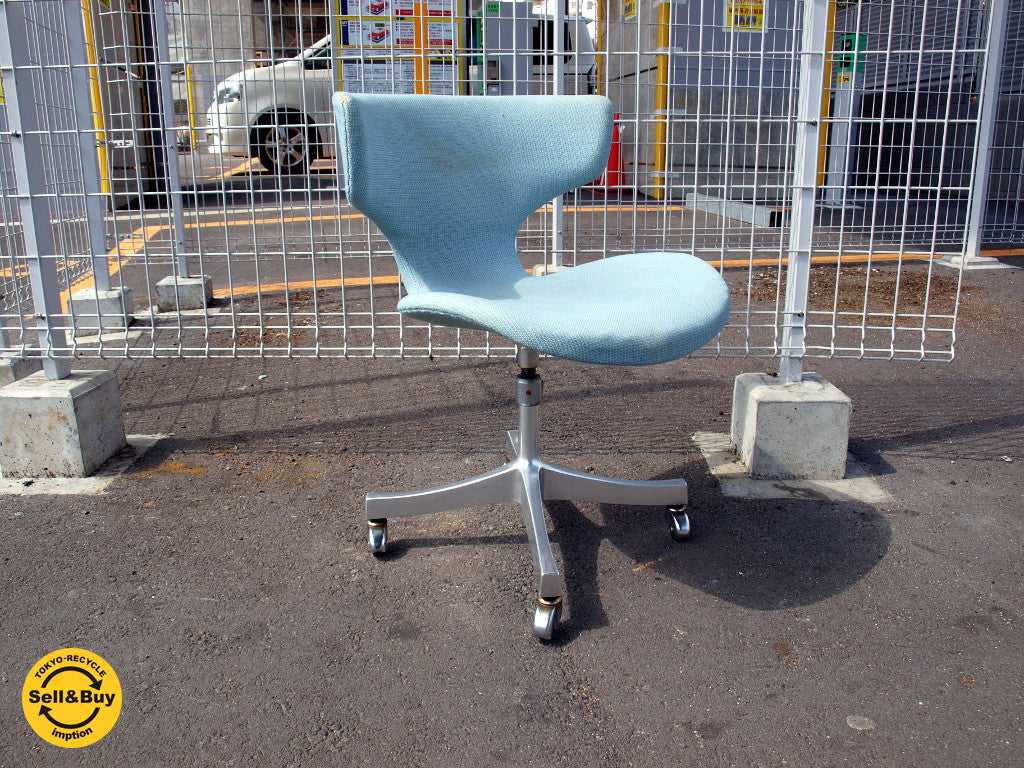 天童木工 Tendo カブトチェア Kabuto Chair 剣持 勇 キャスターベース デスクチェア 昇降 ～ 希少なオリジナルベース 【 買取と販売とレンタルのお店 】