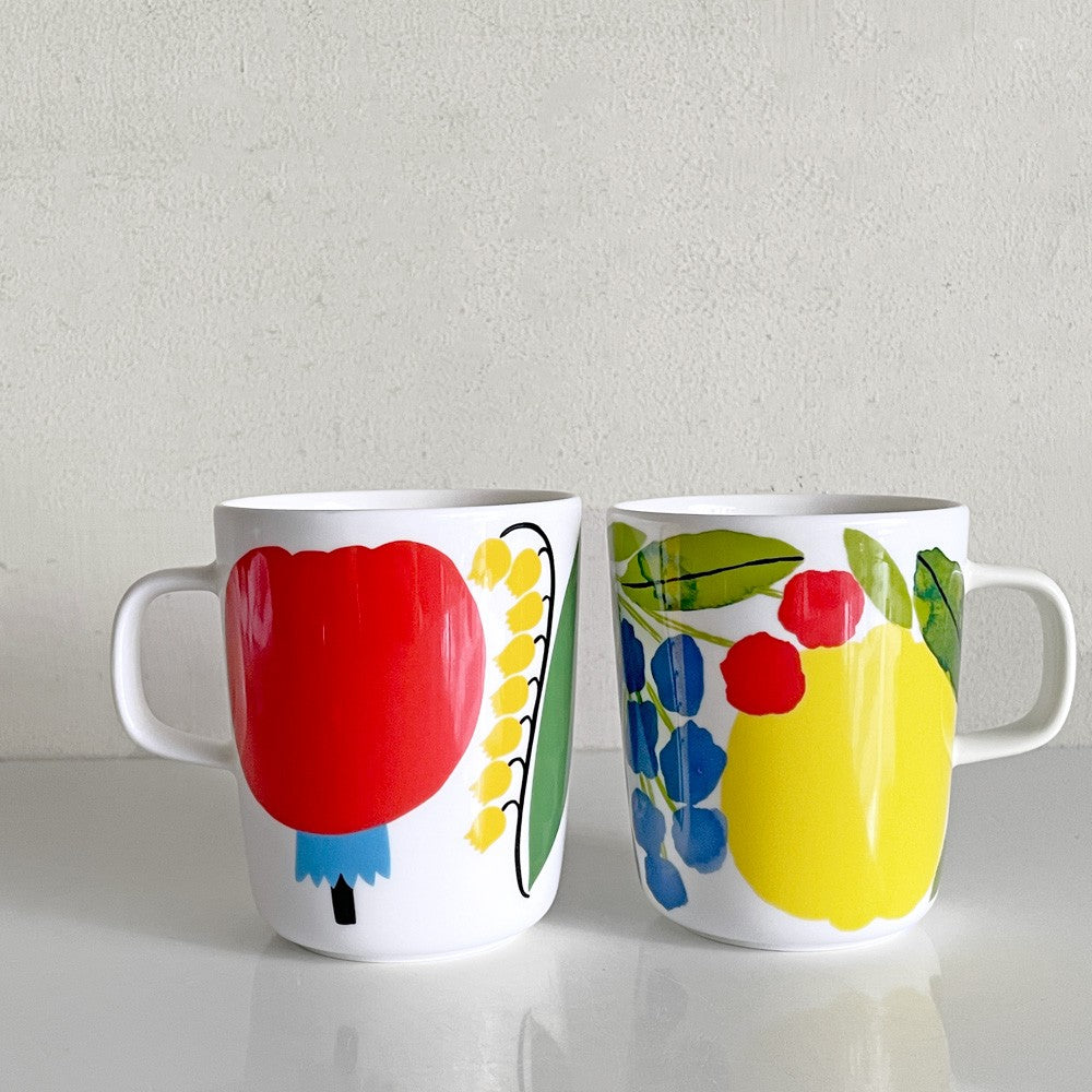 【自由が丘店】マリメッコ marimekko シトルーナプー SITRUUNAPUU マグカップ Aino-Maija Metsola アイノ=マイヤ・メッツォラ ＆ アホンライタ Ahonlaita マグカップ マイヤ・ロウエカリ Maija Louekari 北欧食器 廃番 買取させていただきました。