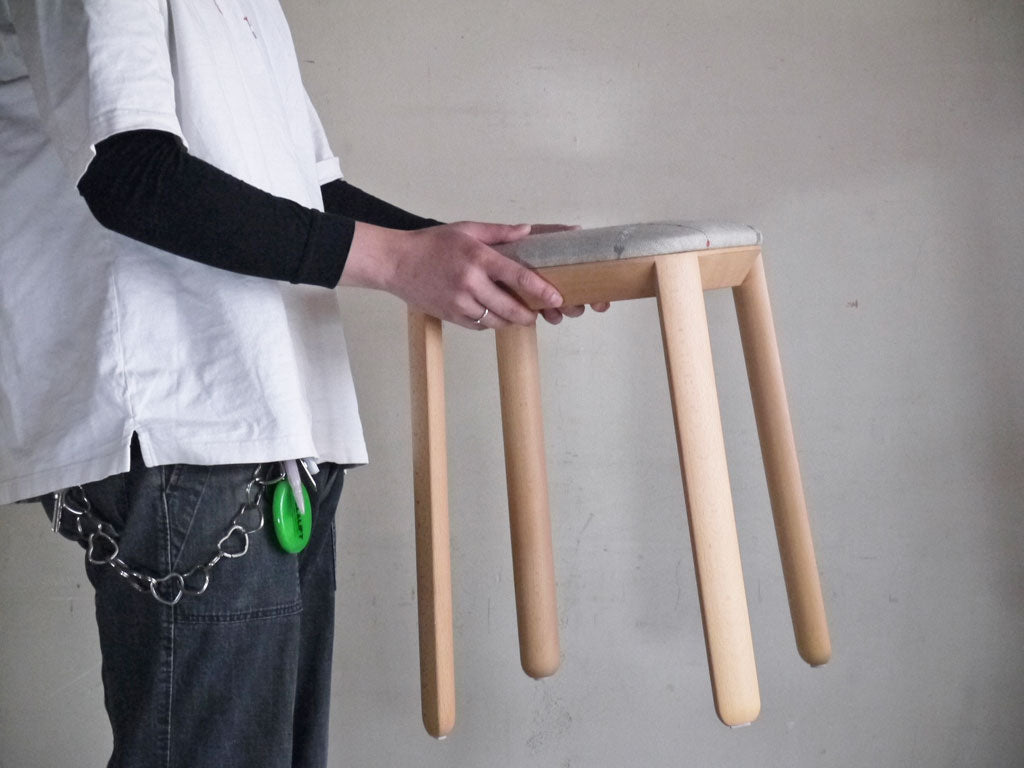 カリモク ニュースタンダード karimoku NEW STANDARD スツール マハラム 限定モデル Borders ヘラ ヨンゲリウス ～古き良き、新たなスタンダード～