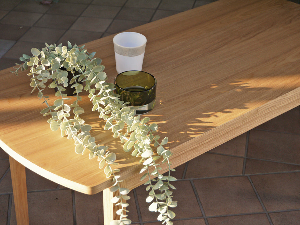 ウニコ unico クラルス CLARUS カフェテーブル アッシュ材 ナチュラル 北欧スタイル 廃番 未使用品 ～ 優しい木の温かさを感じるテーブル ～