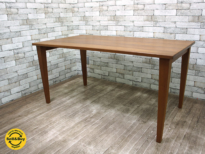 ウッド ユウ ライク カンパニー カモシカテーブル Ⅱ型 チェリー無垢材 ～ ＜wood you like＞ 無垢の家具がたまらなくなる【 買取と販売とレンタルのお店 】