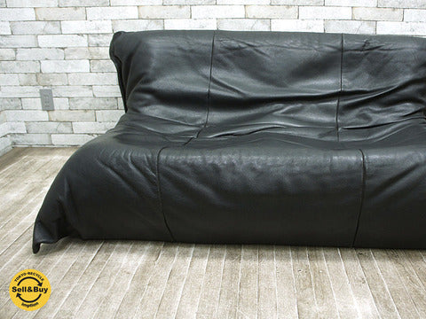 フランス リーンロゼ / ligne roset 『 本革レザー 2人掛け ソファ 』 ～ TOGO!? 極厚の本革レザーで包まれた謎多き希少モデル！！【買取と販売とレンタルのお店】