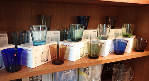 イッタラ / iittala　” カルティオ / Kartio ” 未使用のタンブラーセットが入荷！ 廃番レアカラーもあり〼。～ 究極の普通コップがココに　【買取と販売とレンタルのお店】