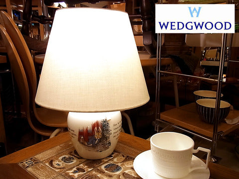 愛らしい魅力を堪能～WEDGWOOD"ピーターラビット"電気ランプスタンド 旧刻印 廃盤品【買取＆販売＆レンタル】