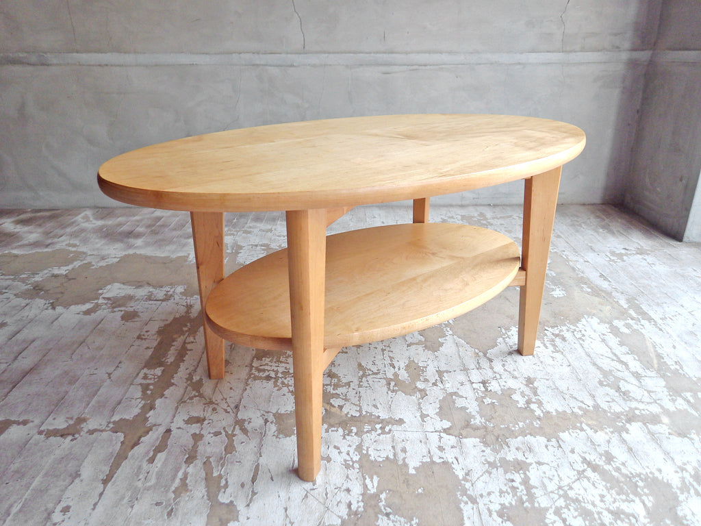 ウッドユウライクカンパニー WOOD YOU LIKE COMPANY ミルクティー MILK TEA ローテーブル チェリー材 定価:107,800  中古品 買い取りしました。