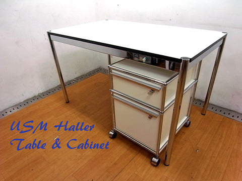 ～｢一生をともにするべきインテリア｣～USM Modular Furniture Haller （USM モジュラー ファニチャー ハラー）USMハラーデスク キャビネット【買取＆販売＆レンタル】
