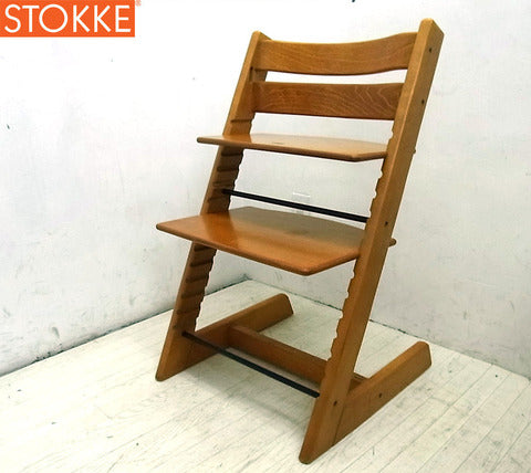 ナチュラルでお部屋に合わせやすいチェリーカラー～STOKKE社 ストッケ トリップトラップ ベビー チェア 旧型 【買取＆販売＆レンタル】