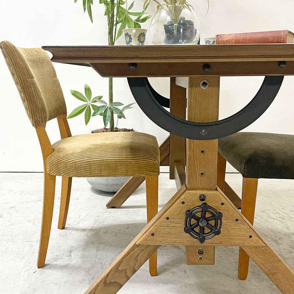 アクメファニチャー ACME Furniture フィルモアテーブル FILLMORE TABLE Sサイズ W115cm オーク材 アイアン インダストリアル ～それぞれの感性とアクメの世界観～