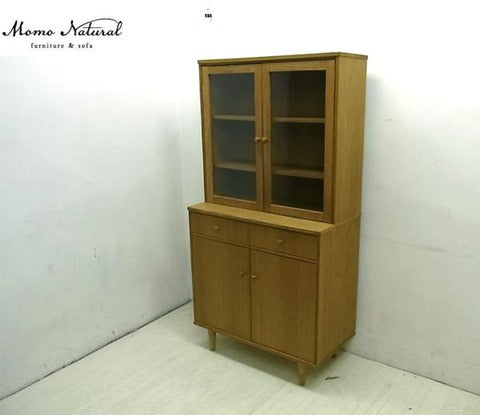 大人のリビングダイニングボード～Momo natural モモナチュラル レッドオーク VENTシリーズ キッチンキャビネット 【買取＆販売＆レンタル】