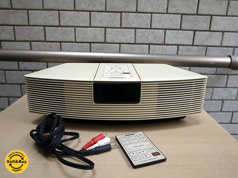 BOSE ボーズ Wave Radio ウェーブ ラジオ AWR1-0W ～ めくるめく流れる音という世界共通語【買取と販売とレンタルのお店】