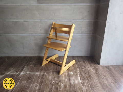 STOKKE ストッケ 廃盤 新型 トリップトラップ チェア ナチュラル ～ 幼児から大人まで使える万能チェア ♪ 【買取と販売とレンタルのお店】