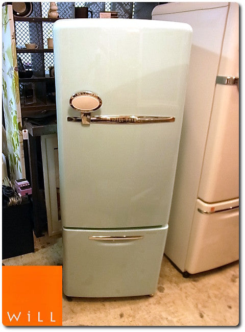 折角拘るならこの色！！～希少カラー ノスタルジックデザイン WiLL Fridge Mini ターコイズ 2ドア 162リットル【買取と販売とレンタルのお店】