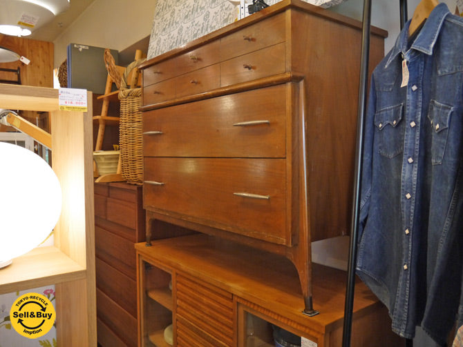 USAビンテージ ミドルチェスト ミッドセンチュリー アクメ ファニチャー ACME Furniture 取り扱い 買い取りしました！ 自由が丘店 出張買取もお任せください。