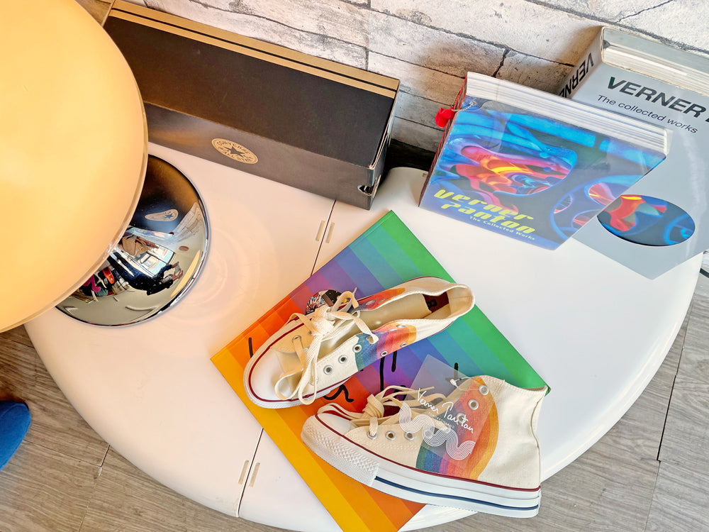 コンバース CONVERSE×トゥモローランド TOMORROWLAND オールスター ALL STAR ヴェルナー・パントン ハイカット スニーカー 26cm 箱付 中古品  買い取りしました。